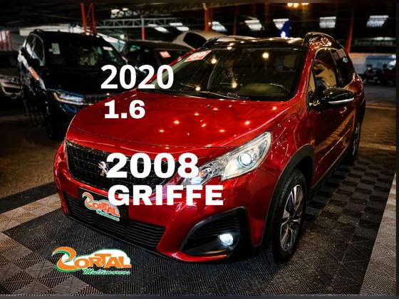 PEUGEOT 2008 1.6 16V FLEX GRIFFE 4P AUTOMÁTICO PEUGEOT 2008 1.6 16V FLEX GRIFFE 4P AUTOMÁTICO